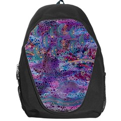 Stains Circles Watercolor Colorful Abstract Backpack Bag by Vaneshart