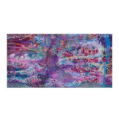 Stains Circles Watercolor Colorful Abstract Satin Wrap by Vaneshart