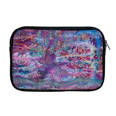 Stains Circles Watercolor Colorful Abstract Apple Macbook Pro 17  Zipper Case