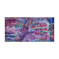 Stains Circles Watercolor Colorful Abstract Yoga Headband by Vaneshart