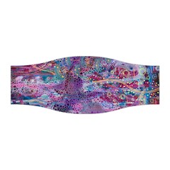 Stains Circles Watercolor Colorful Abstract Stretchable Headband by Vaneshart