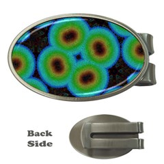 Kaleidoscope Art Unique Design Money Clips (oval)  by Vaneshart