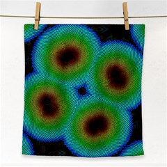 Kaleidoscope Art Unique Design Face Towel by Vaneshart