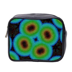 Kaleidoscope Art Unique Design Mini Toiletries Bag (two Sides) by Vaneshart