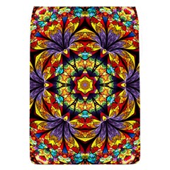 Geometric Pattern Kaleidoscope Art Mirror Image Mosaic Removable Flap Cover (l) by Vaneshart