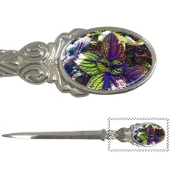 Dark Coleus Letter Opener by Riverwoman