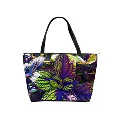 Dark Coleus Classic Shoulder Handbag by Riverwoman