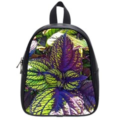 Dark Coleus School Bag (small) by Riverwoman