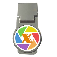 Xcoin Logo 200x200 Money Clips (round)  by Ipsum