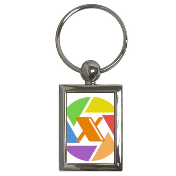 Xcoin Logo 200x200 Key Chain (Rectangle)