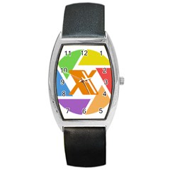 Xcoin Logo 200x200 Barrel Style Metal Watch