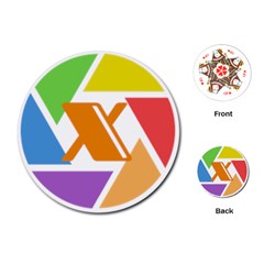 Xcoin Logo 200x200 Playing Cards Single Design (round) by Ipsum