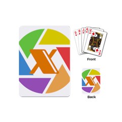 Xcoin Logo 200x200 Playing Cards Single Design (mini) by Ipsum