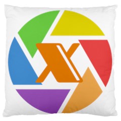 Xcoin Logo 200x200 Large Flano Cushion Case (one Side) by Ipsum