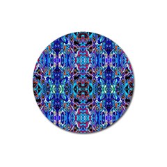 Abstract 12 Magnet 3  (round) by ArtworkByPatrick