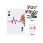 Electra Playing Cards 54 Designs (Mini) Front - Spade2