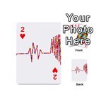 Electra Playing Cards 54 Designs (Mini) Front - Heart2