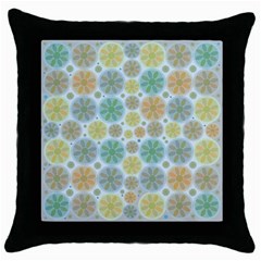 Zappwaits Juli Throw Pillow Case (black) by zappwaits