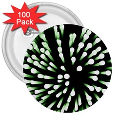 Bacteria Bacterial Species Imitation 3  Buttons (100 Pack)  by HermanTelo