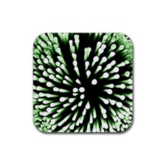 Bacteria Bacterial Species Imitation Rubber Coaster (square)  by HermanTelo