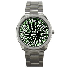 Bacteria Bacterial Species Imitation Sport Metal Watch by HermanTelo