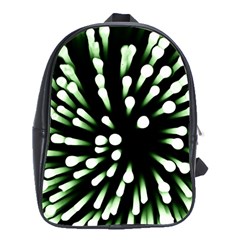 Bacteria Bacterial Species Imitation School Bag (xl) by HermanTelo