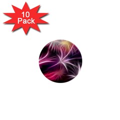 Fireworks Rocket Night Lights Flash 1  Mini Buttons (10 Pack)  by Bajindul