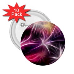 Fireworks Rocket Night Lights Flash 2 25  Buttons (10 Pack)  by Bajindul