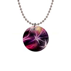 Fireworks Rocket Night Lights Flash 1  Button Necklace by Bajindul