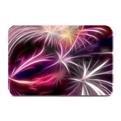 Fireworks Rocket Night Lights Flash Plate Mats by Bajindul