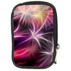 Fireworks Rocket Night Lights Flash Compact Camera Leather Case by Bajindul