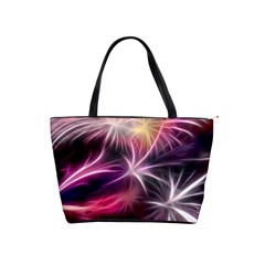 Fireworks Rocket Night Lights Flash Classic Shoulder Handbag by Bajindul