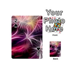 Fireworks Rocket Night Lights Flash Playing Cards 54 Designs (mini)