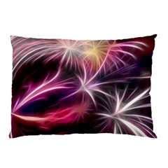 Fireworks Rocket Night Lights Flash Pillow Case (two Sides) by Bajindul