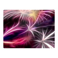 Fireworks Rocket Night Lights Flash Double Sided Flano Blanket (mini)  by Bajindul