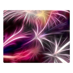 Fireworks Rocket Night Lights Flash Double Sided Flano Blanket (large)  by Bajindul