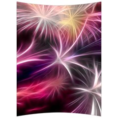 Fireworks Rocket Night Lights Flash Back Support Cushion by Bajindul