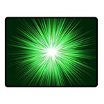 Green Blast Background Fleece Blanket (Small) 50 x40  Blanket Front