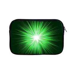 Green Blast Background Apple Macbook Pro 13  Zipper Case by Mariart