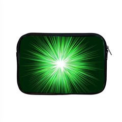 Green Blast Background Apple Macbook Pro 15  Zipper Case by Mariart