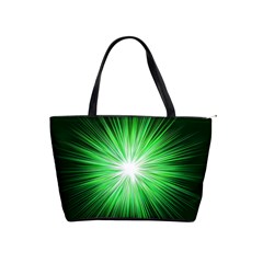 Green Blast Background Classic Shoulder Handbag by Mariart