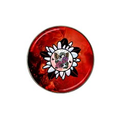 Wonderful Fairy With Butterflies And Roses Hat Clip Ball Marker (10 pack)