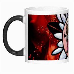 Wonderful Fairy With Butterflies And Roses Morph Mugs by FantasyWorld7