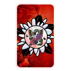 Wonderful Fairy With Butterflies And Roses Memory Card Reader (Rectangular)