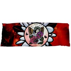 Wonderful Fairy With Butterflies And Roses Body Pillow Case (Dakimakura)