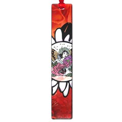 Wonderful Fairy With Butterflies And Roses Large Book Marks by FantasyWorld7