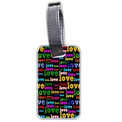 Love 3 Luggage Tag (two Sides) by ArtworkByPatrick