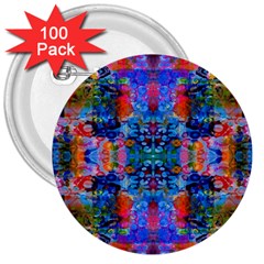 Abstract 17 3  Buttons (100 Pack)  by ArtworkByPatrick