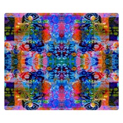 Abstract 17 Double Sided Flano Blanket (small)  by ArtworkByPatrick