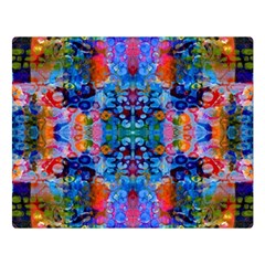 Abstract 17 Double Sided Flano Blanket (large)  by ArtworkByPatrick